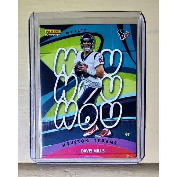 Davis Mills 2022 Panini NFL MyCity #13 Football Card 1/1860 - Picture 1 of 2